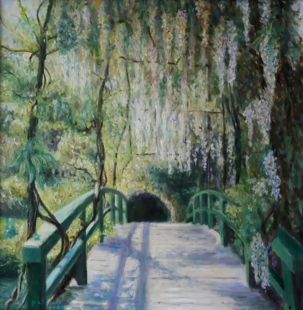 Glycines à Giverny