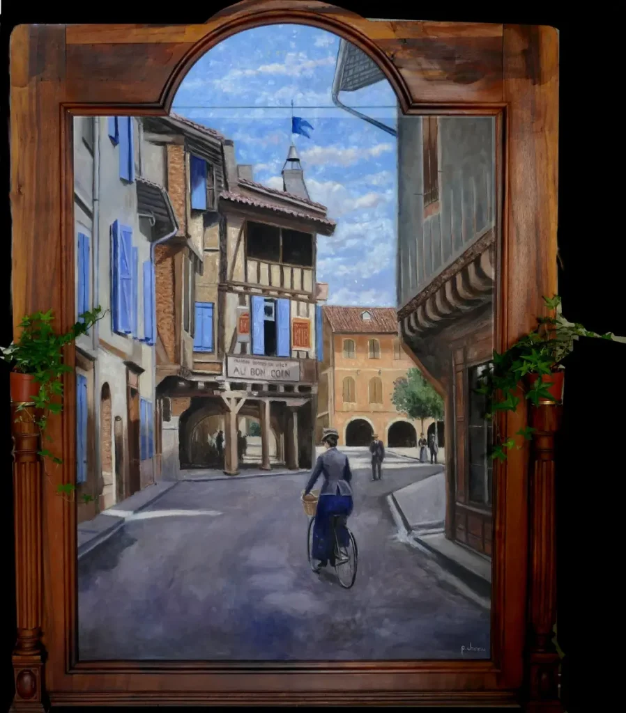 La bicyclette de Lisle sur Tarn