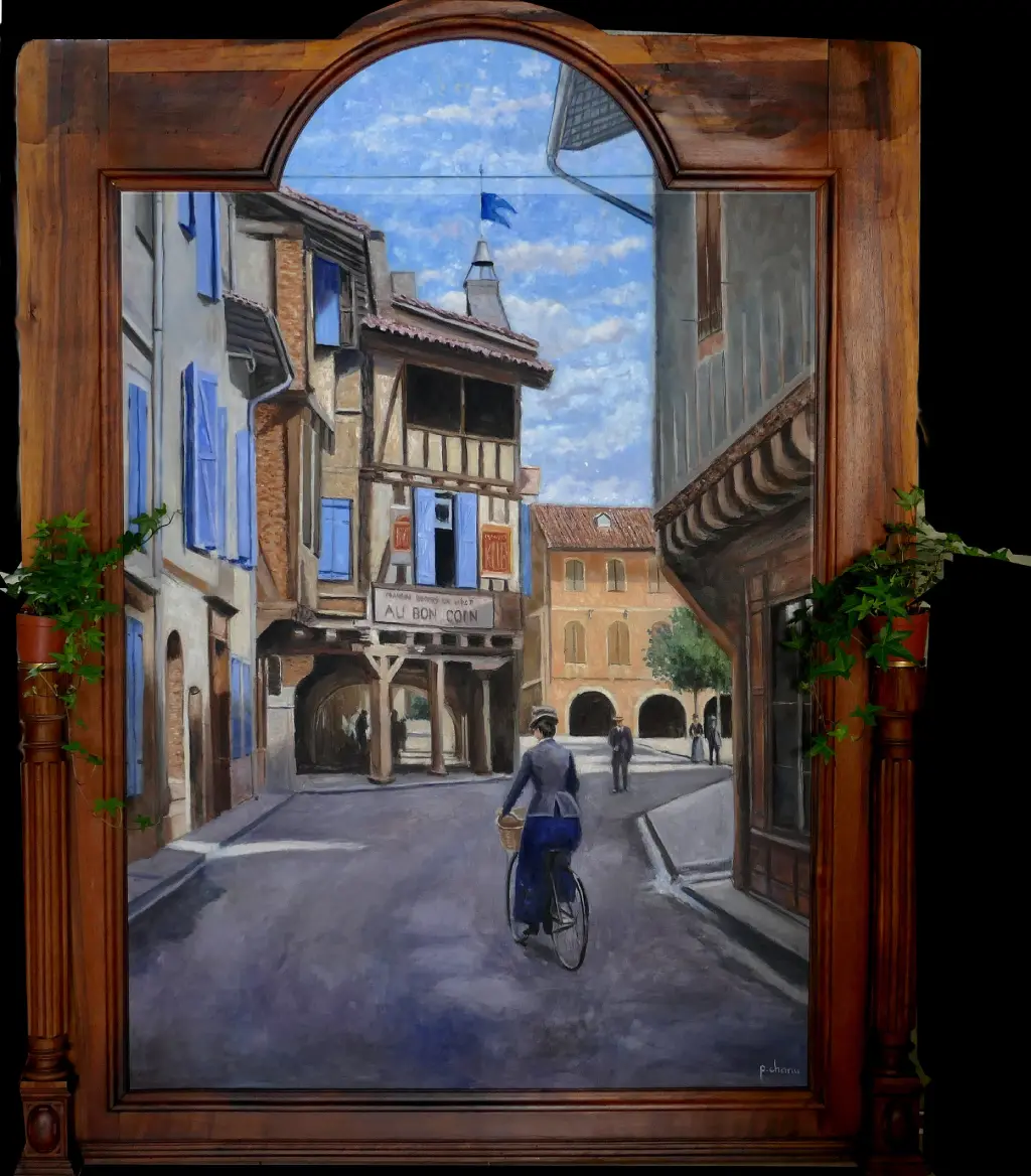 La bicyclette de Lisle sur Tarn