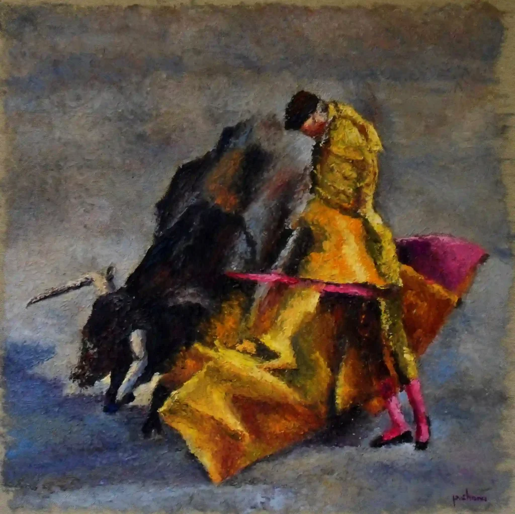 Tauromachie Ils ont eu peur que je recule.